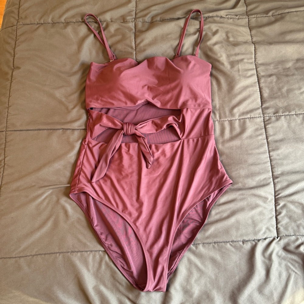 Aerie Full Coverage One Piece Swimsuit